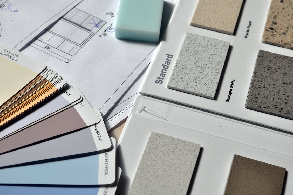 paint and office design layout plans