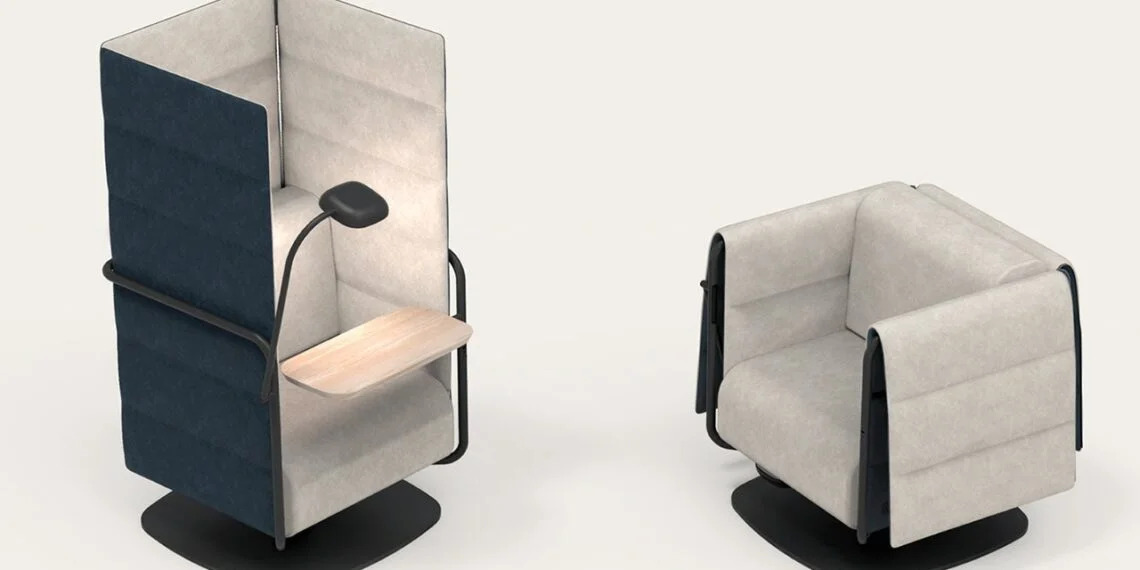 transforming cubicle chair