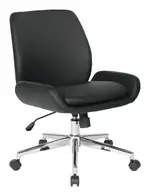 Mid Back Vinyl Chair