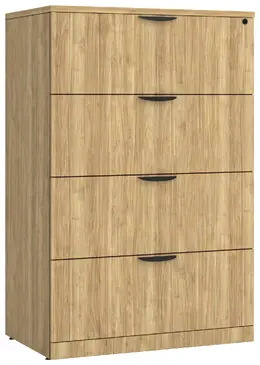 4 Drawer Lateral File Cabinet - PL Laminate