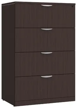 4 Drawer Lateral File Cabinet - PL Laminate