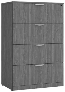 4 Drawer Lateral File Cabinet - PL Laminate