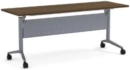 Flip Top Nesting Table with Modesty Panel - PL Laminate