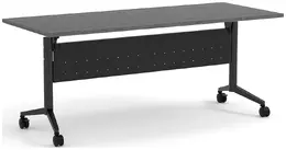 Flip Top Nesting Table with Modesty Panel - PL Laminate