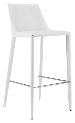 Minimalist Leather Bar Stool - Kalle