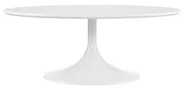 Mid-Century Pedestal Coffee Table - Astrid