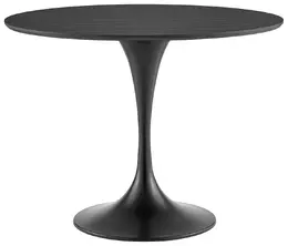 Mid-Century Pedestal Round Table - Astrid