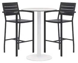 Bar Height Table and Chairs - Eveleen