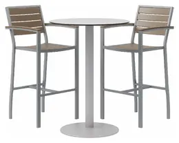 Bar Height Table and Chairs - Eveleen