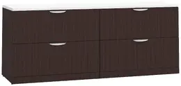 Double Lateral File Credenza - PL Laminate