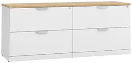Double Lateral File Credenza - PL Laminate