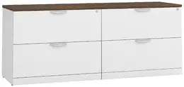 Double Lateral File Credenza - PL Laminate