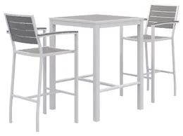 Bar Height Table and Chairs Set - Eveleen