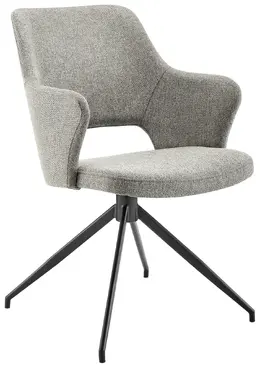 Contemporary Swivel Armchair - Darcie