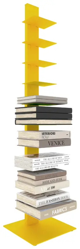 Modern Industrial Tower Book Shelf - Sapiens