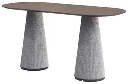 Bar Height Conference Table - Ember