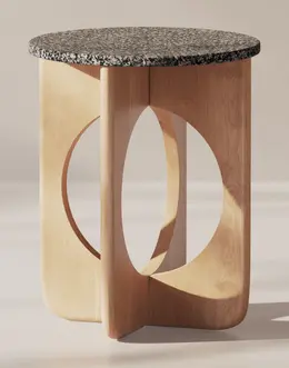Modern Side Table - Tumble