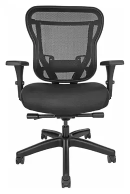 Classic Mesh Back Fabric Chair - Rika