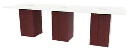 Standing Height Conference Table - PL Laminate