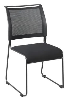 Mesh Back Stacking Chairs - Set of 6 - Maxx