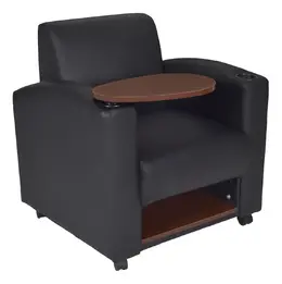 Club Chair with Tablet Arm and Storage - Nova
