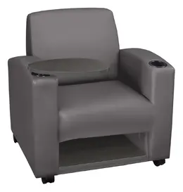 Club Chair with Tablet Arm and Storage - Nova