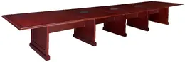 Traditional Conference Table with Power - Prestige