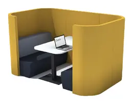 Four Person Office Pod - Soft