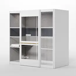 Soundproof Office Pod for Four - Booth for Four