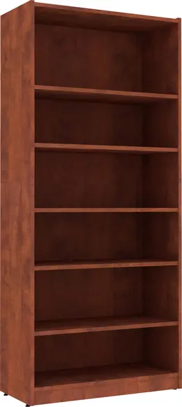6 Shelf Bookcase - 71" Tall - PL Laminate