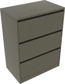 3 Drawer Lateral File Cabinet