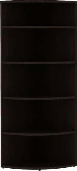 Curved Corner Bookcase - Concept 70