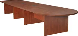 Racetrack Conference Table with Power - Legacy
