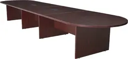 Racetrack Conference Table with Power - Legacy