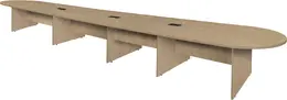 Racetrack Conference Table with Power - Legacy