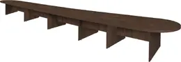 Racetrack Conference Table with Power - Legacy