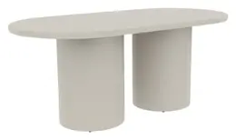 Racetrack Conference Table with Drum Base - Concept 400E