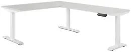 L Shape Height Adjustable Desk - Elevare