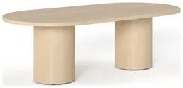 Racetrack Conference Table with Drum Base - Concept 400E