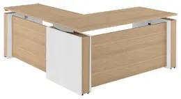 L Shaped Standing Desk - Elevare