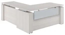 L Shape Sit Stand Desk - Elevare