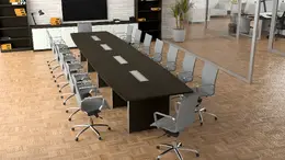 Boat Shaped Conference Table - Potenza