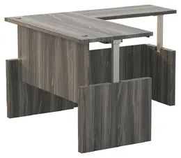 Height Adjustable L-Shaped Desk - Aberdeen