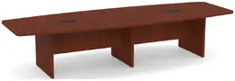 Boat Shaped Conference Table - PL Laminate