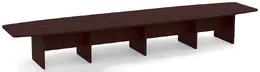 Boat Shaped Conference Table - PL Laminate