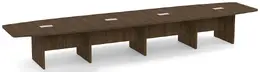 Boat Shaped Conference Table - PL Laminate