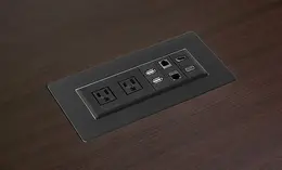 PLT-B Power Conference Table Power Outlet & Data Port Connectivity B...