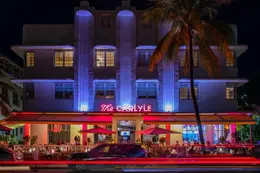 The Carlyle - Office Wall Art - Urban Art Deco Nightlife