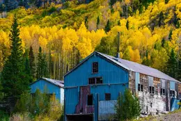 Abandoned Warehouse - Office Wall Art - Mountains