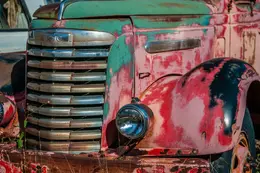 Pastel GMC Horizontal - Office Wall Art - Vintage